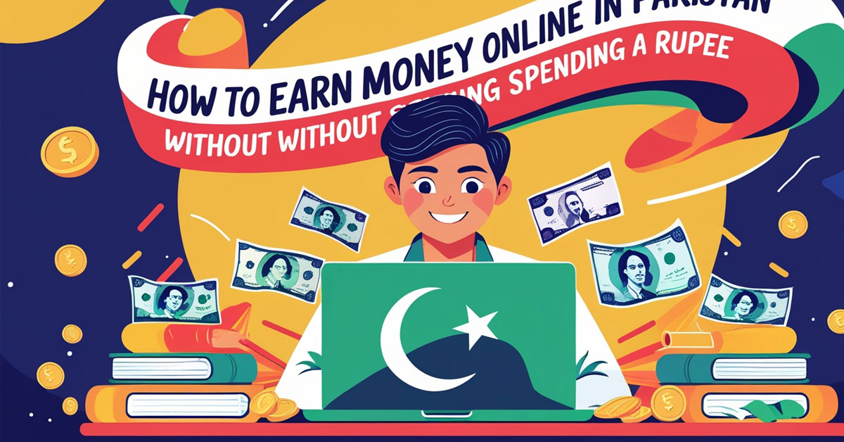 Earn Money Online in Pakistan Without Spending a Rupee